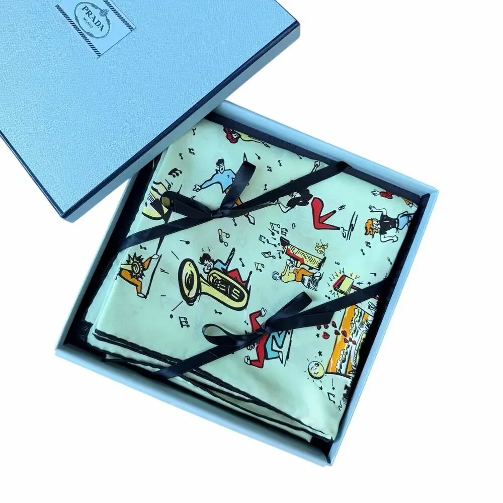 Prada Silk Scarf NEW!